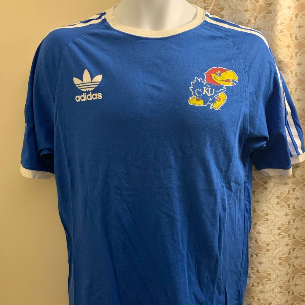 KU Jayhawks Adidas Tee